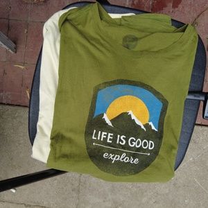 Life is Good Smooth Tee